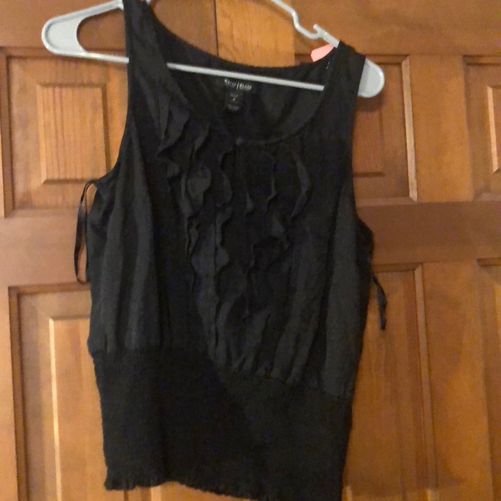 White House black market Silk tank top